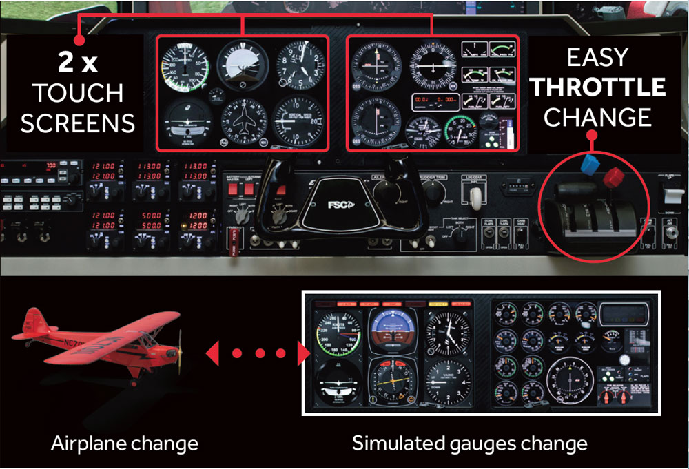 FSC MTGS TOUCH FSTD SIMULATOR INSTRUMENTS